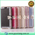 Mobile phone accessories wallet leather back cover for iphone 6 4.7 pu leather skin folio pouch case with card holder